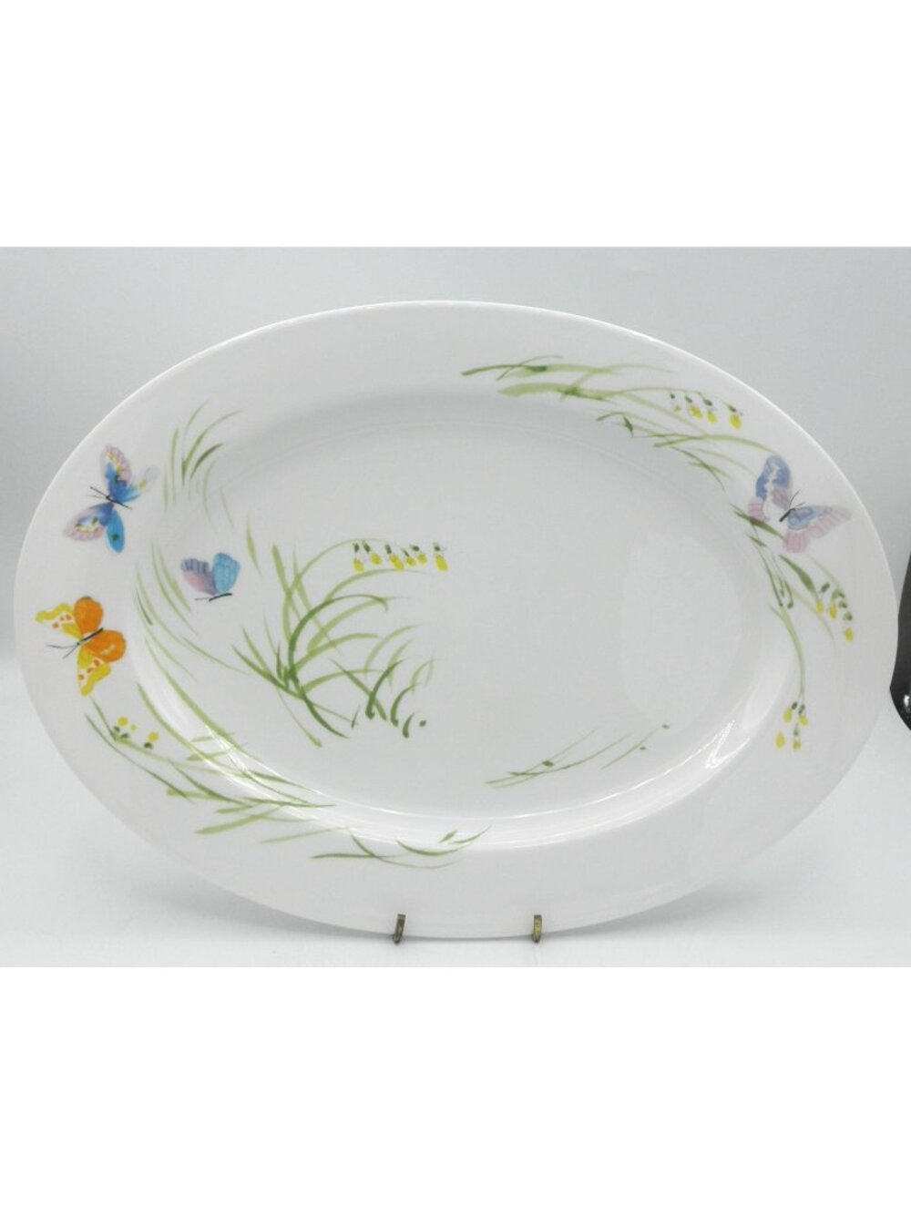 Vintage Meriposa for Mikasa Oblong Serving Platter Pattern Code MIKMARI